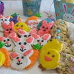 Easter, treats, candy bags, cupcakes