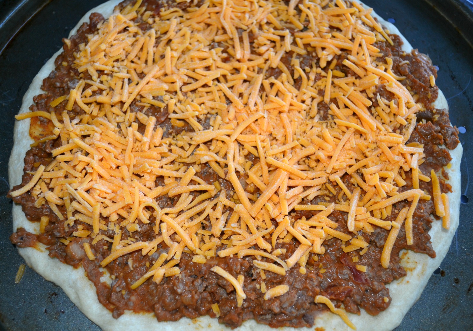 taco pizza, mexican