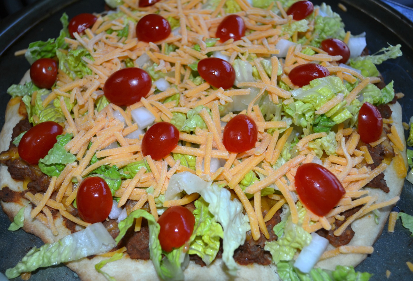 taco pizza, mexican