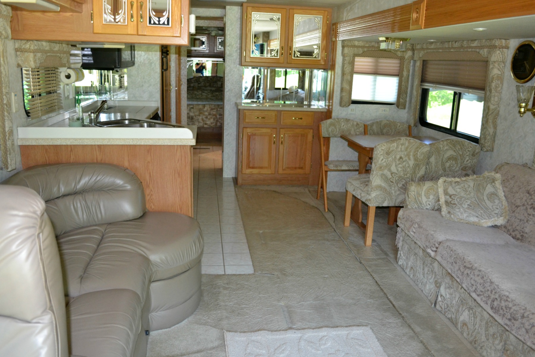 rv travel, camping, inside rv