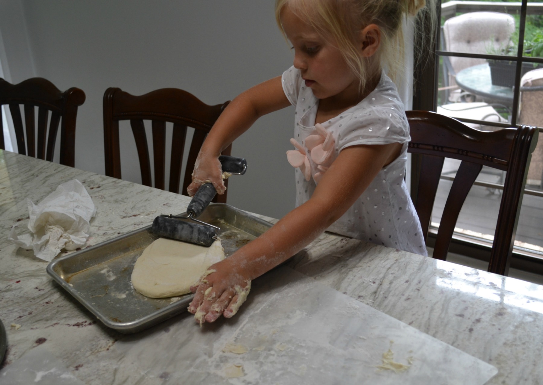 pizza, kids cooking