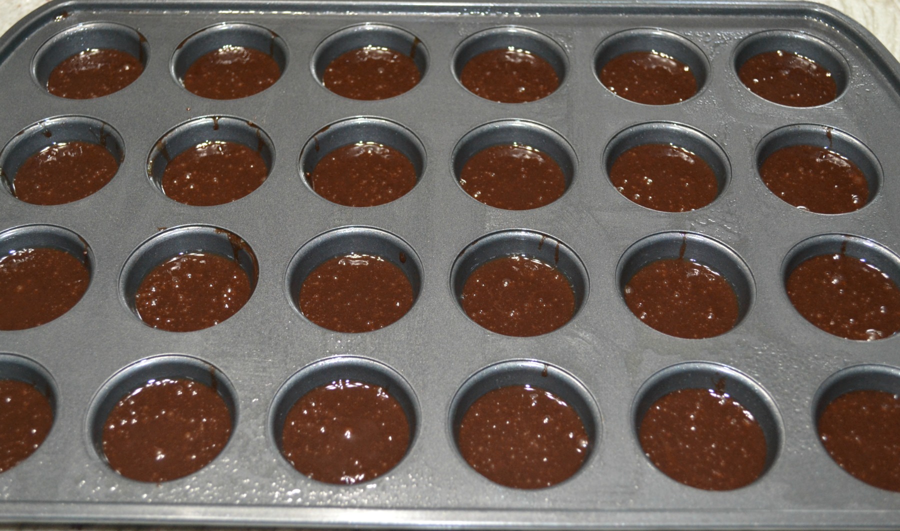 brownie bites, mascarpone cheese, raspberry