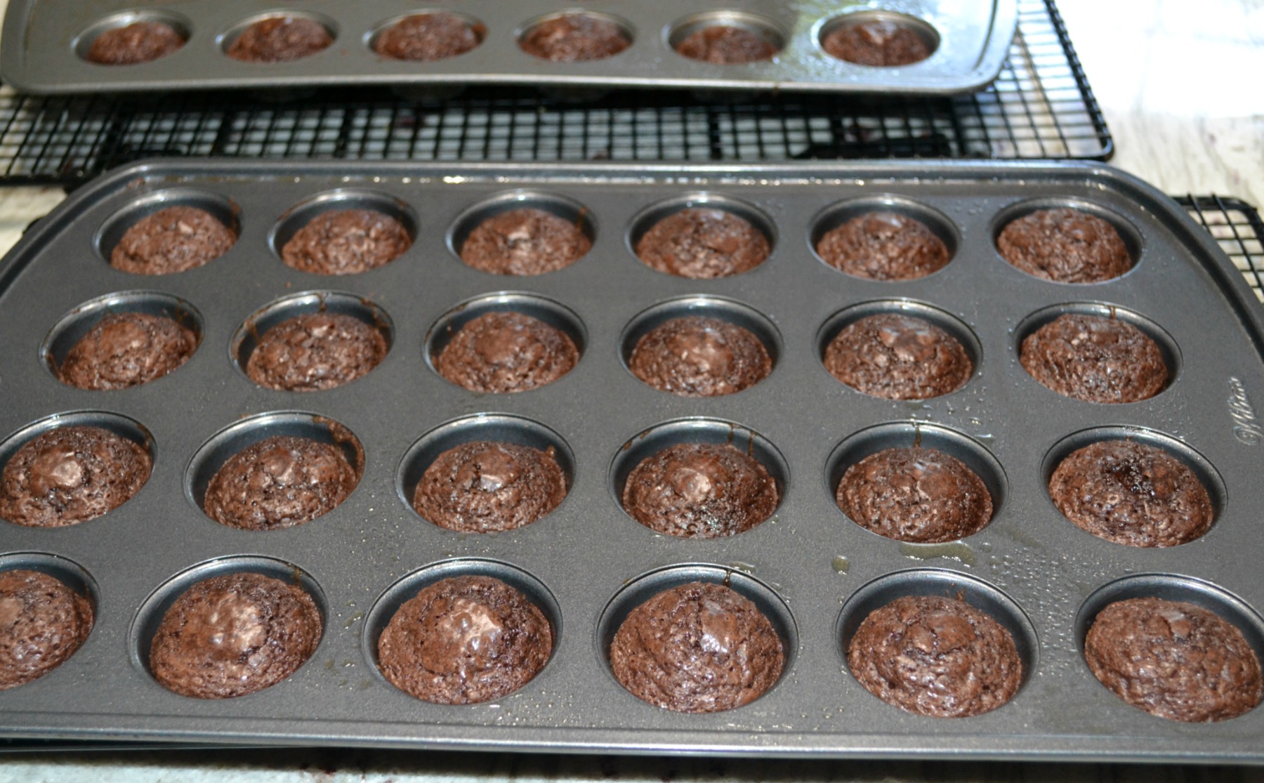 brownie bites, mascarpone cheese, raspberry