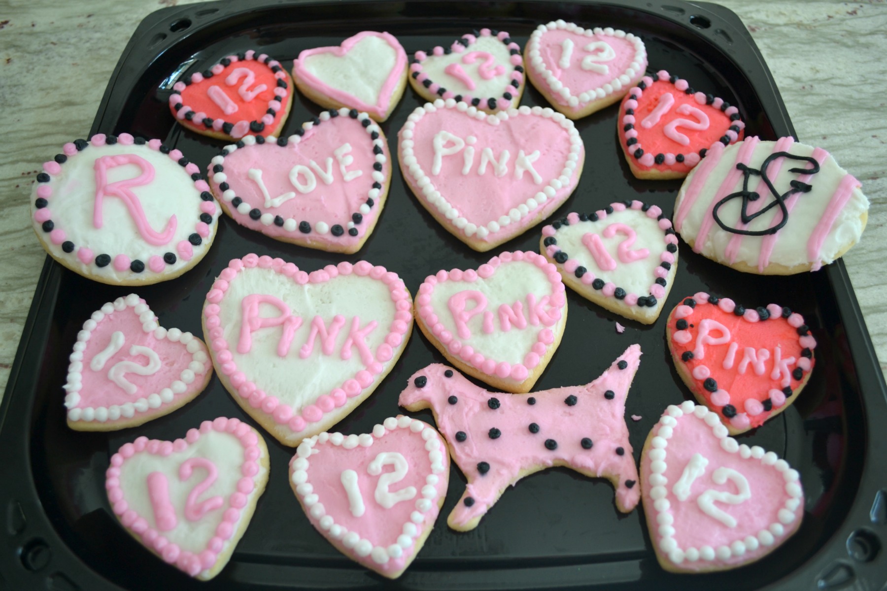 sugar cookies, victoria secret, girls party