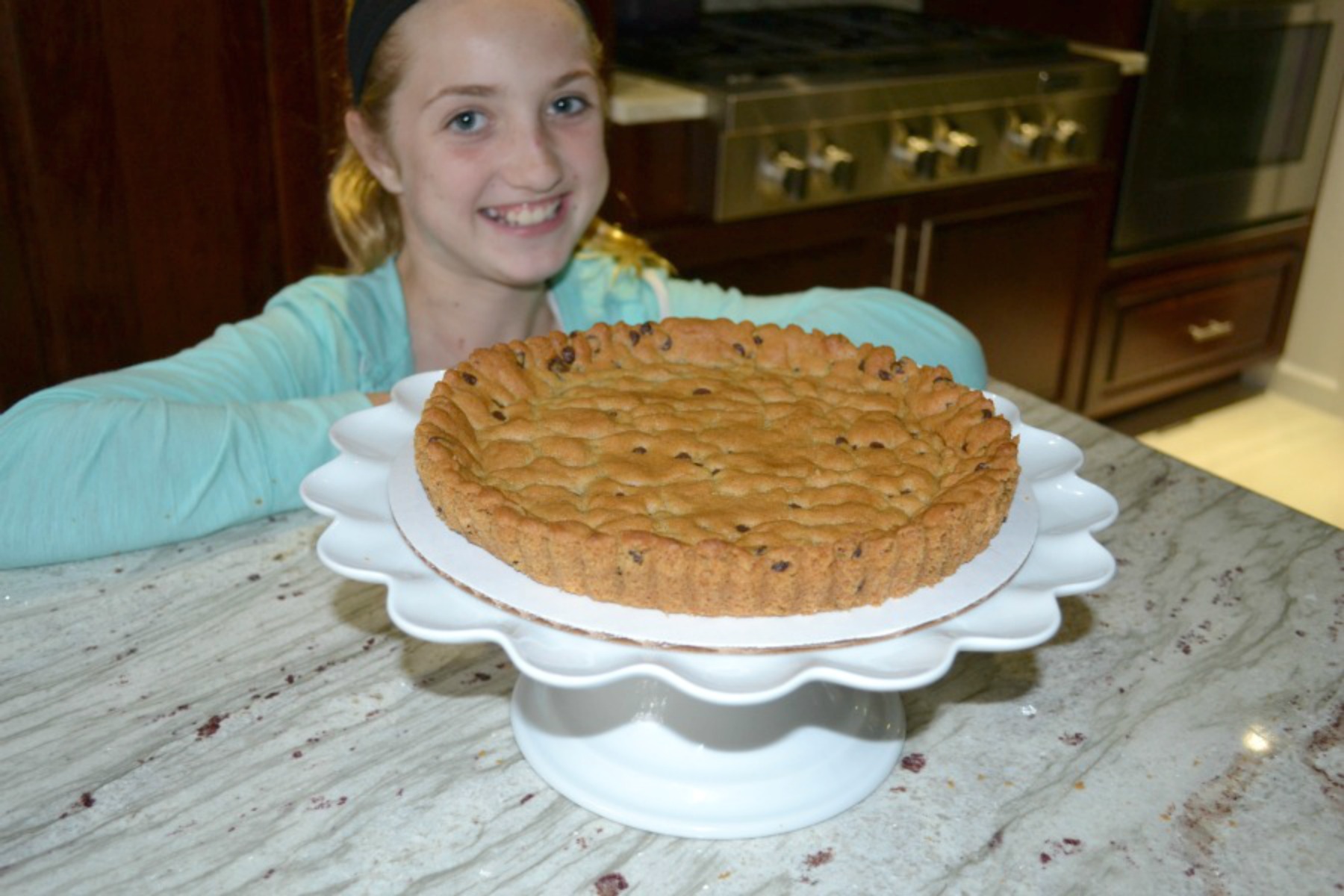 kids cooking, tart making, strawberries, mascarpone cheese, cookie dough, pillsbury