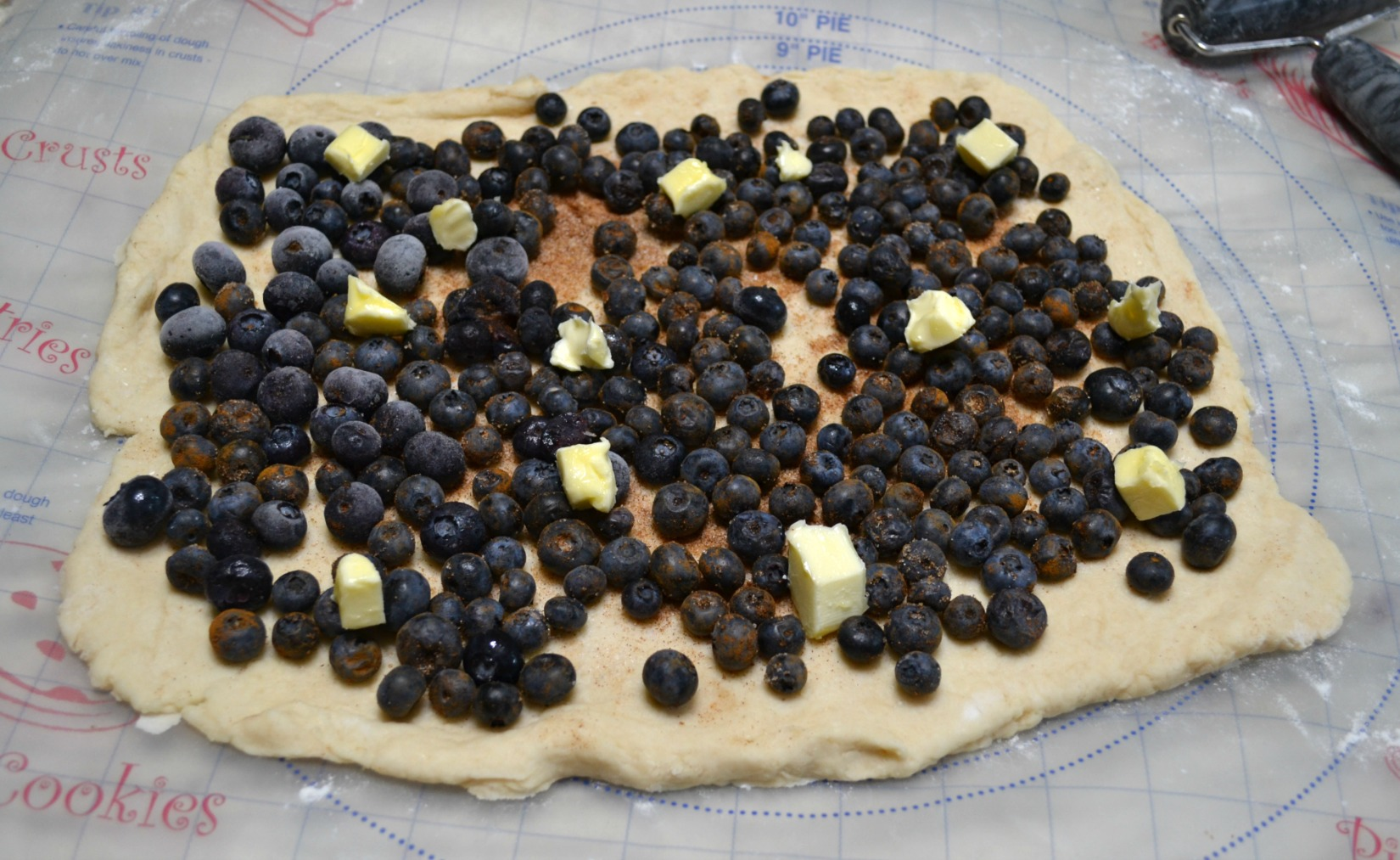 dessert, cobblers, blueberries