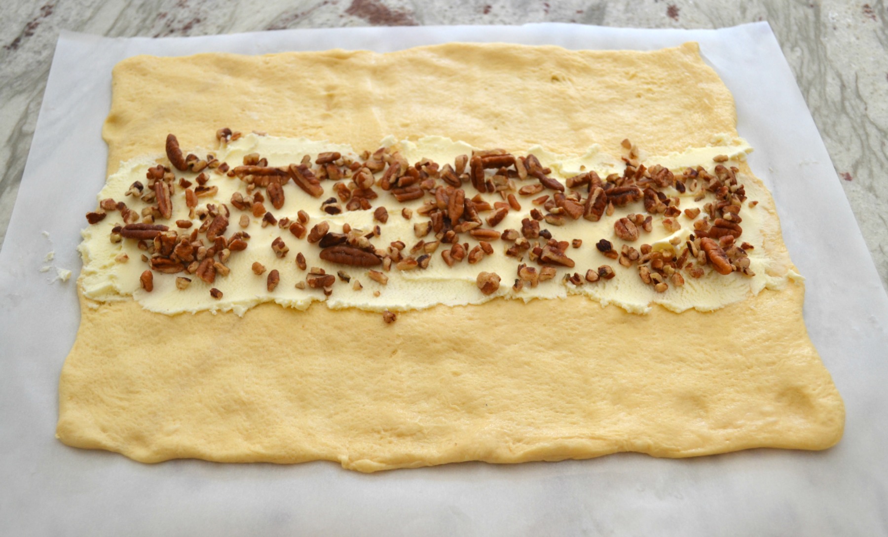 pumpkin, mascarpone, breakfast braid, pecans, fall baking