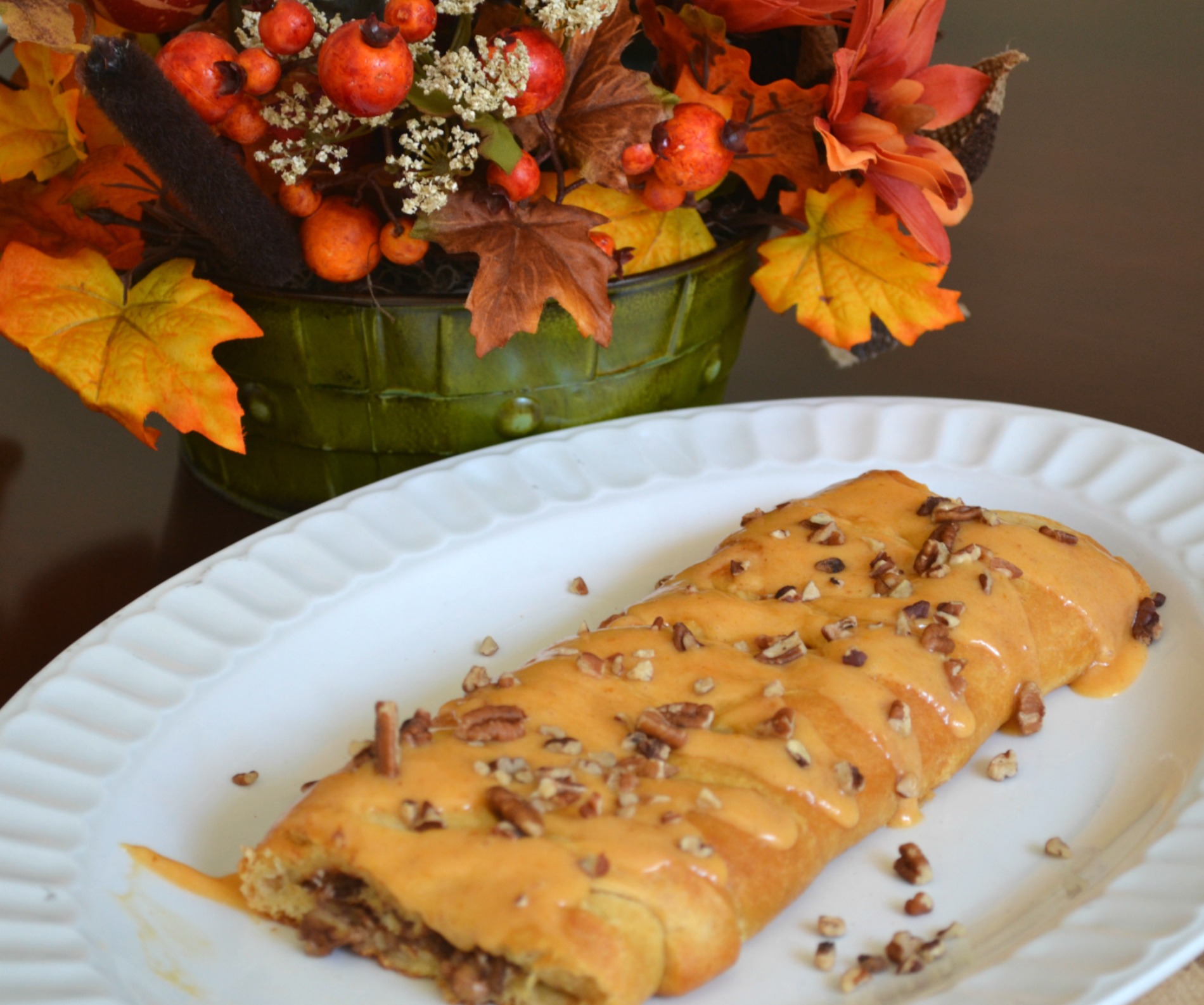 pumpkin, mascarpone, breakfast braid, fall baking