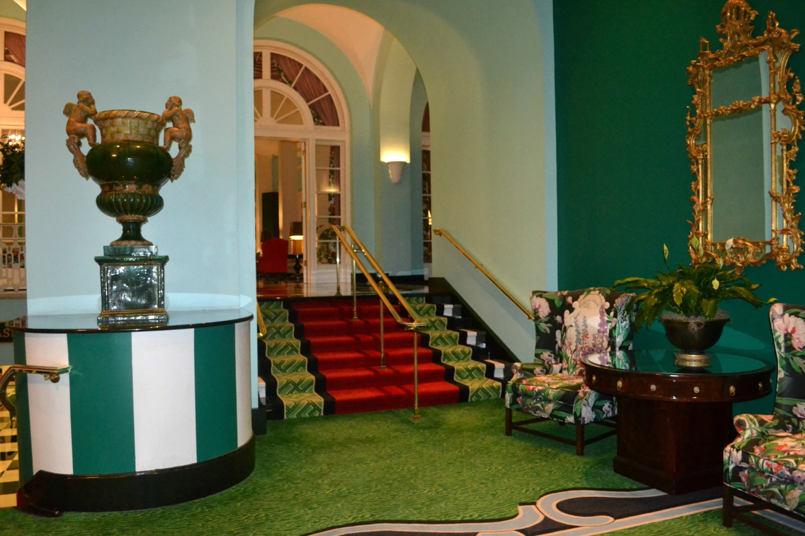 greenbrier resort, anniversary trip, entry