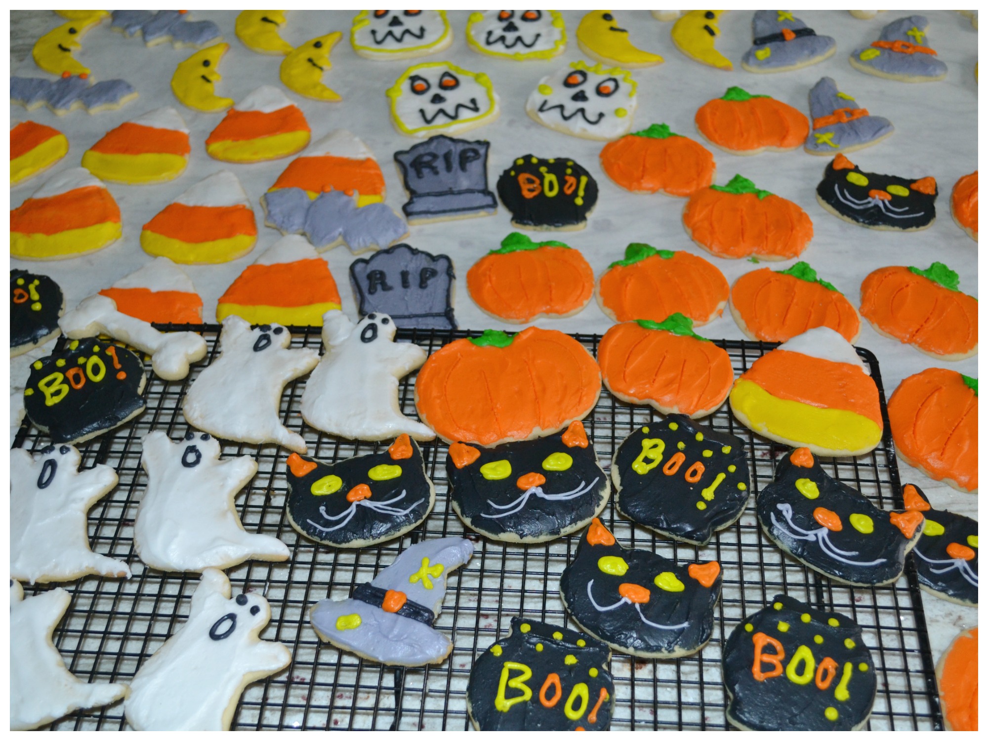 halloween party, halloween, sugar cookies