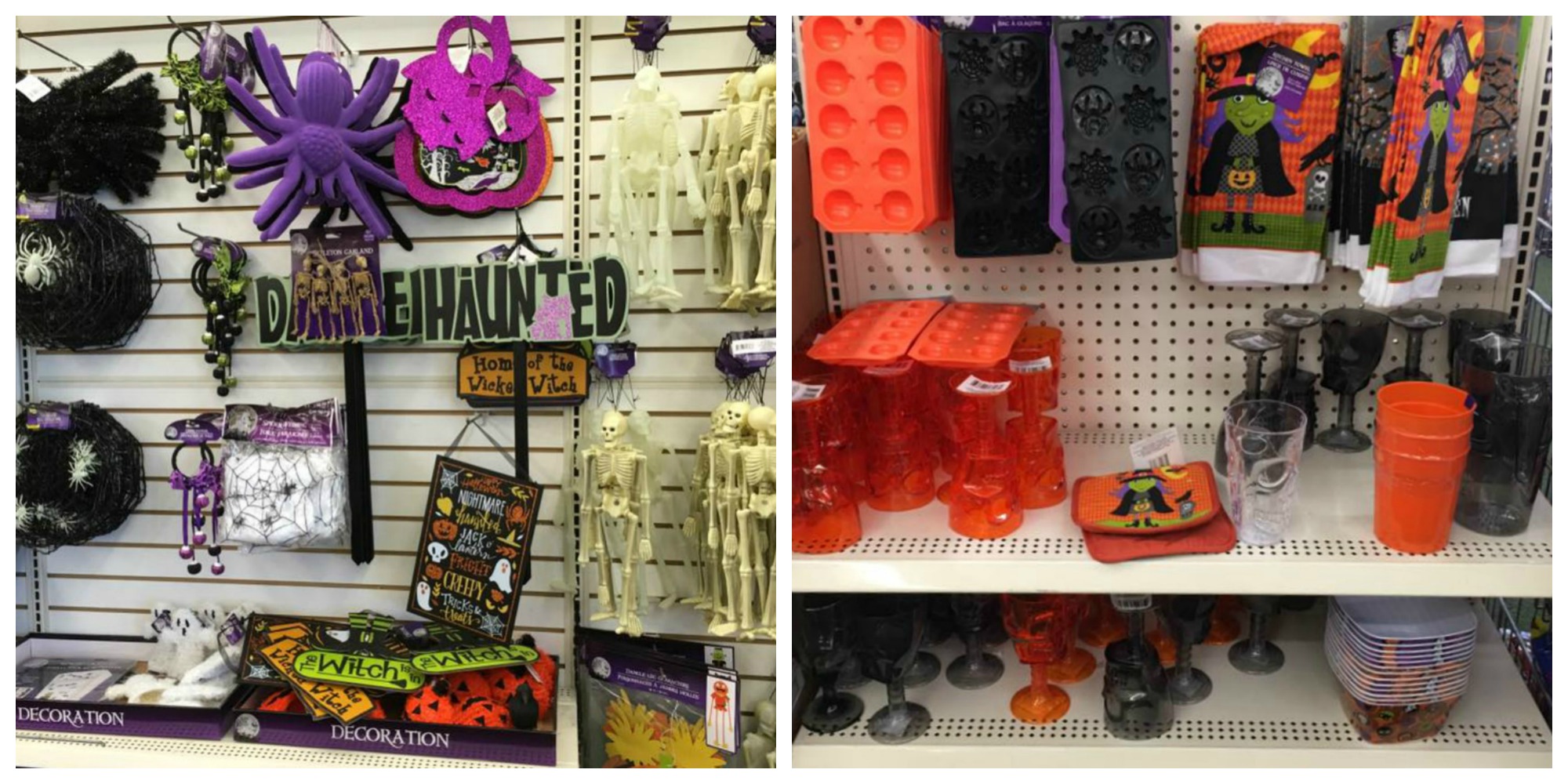 halloween, halloween decorating, dollar tree