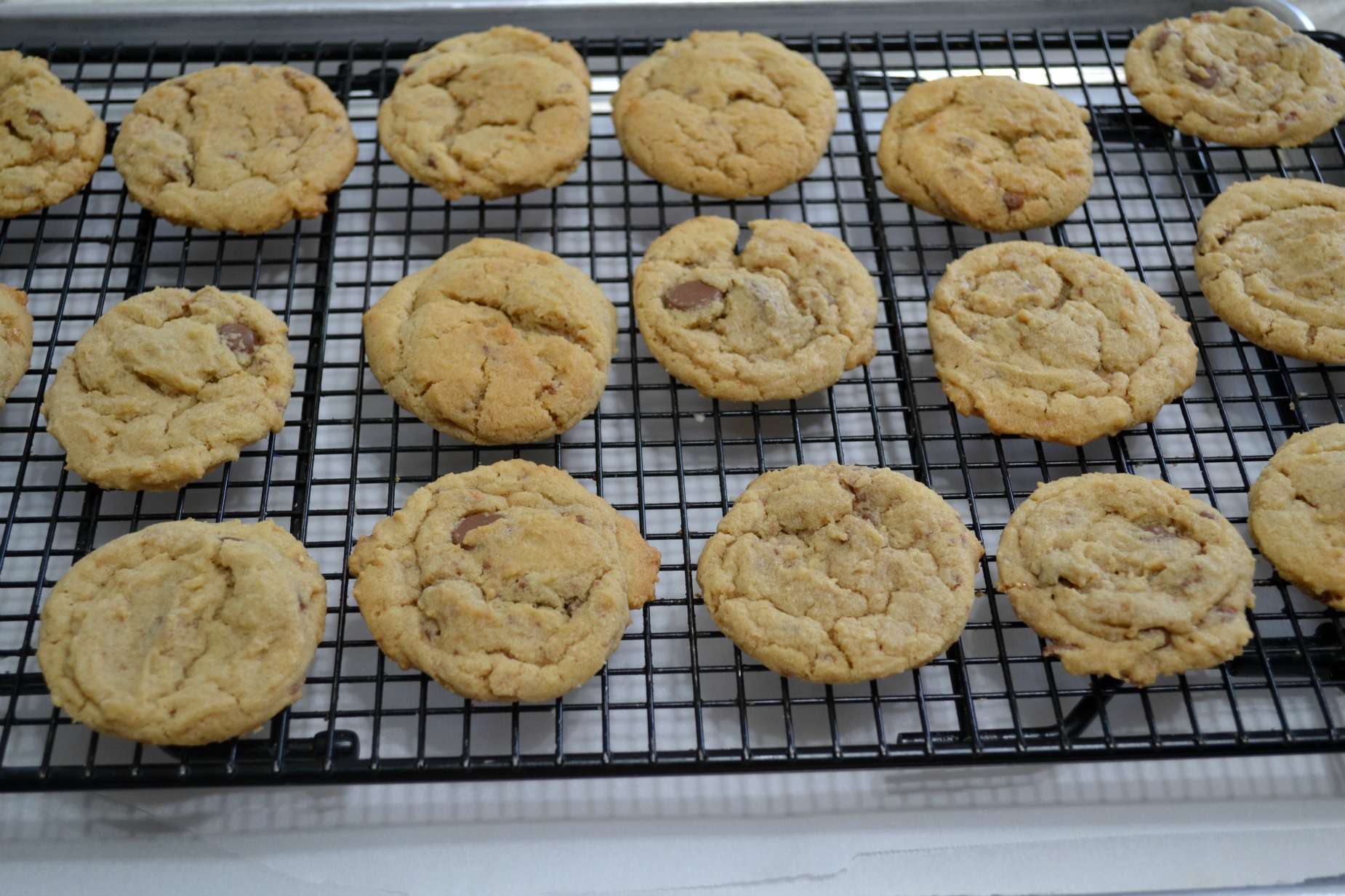 peant butter, toffee bits, choc chips, cookies, fall baking