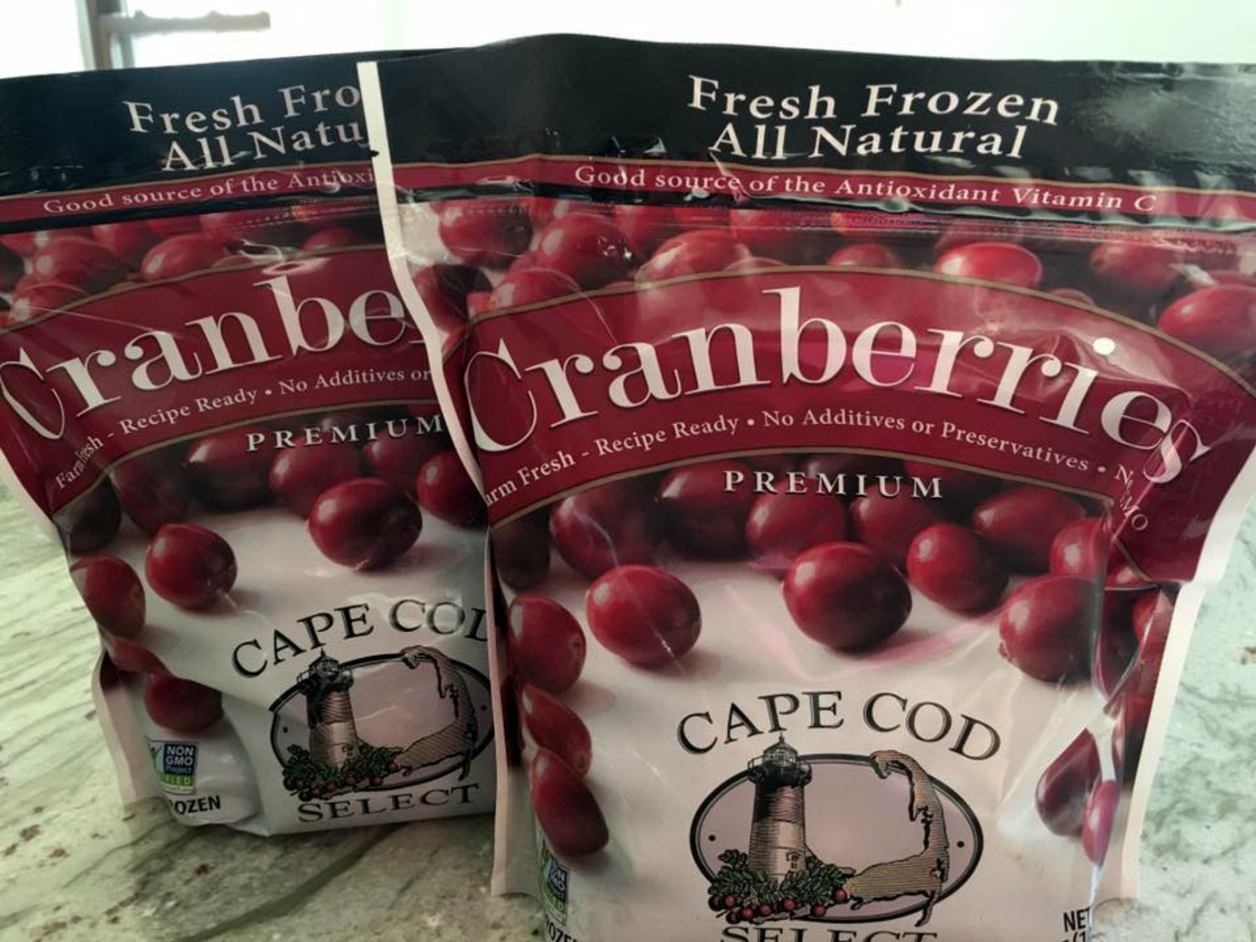 The best frozen cranberries, Cape Cod Select. Holiday Blogger Recipe Challenge