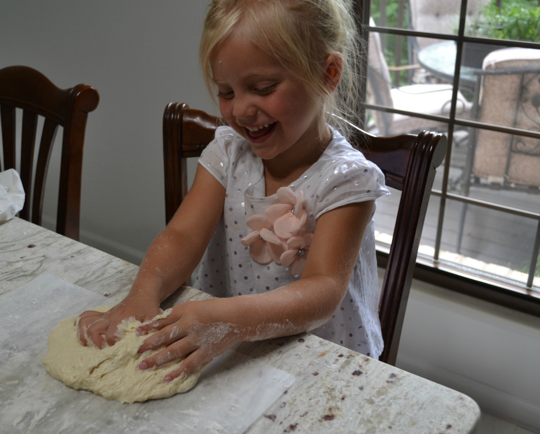 kids cooking class, pizza