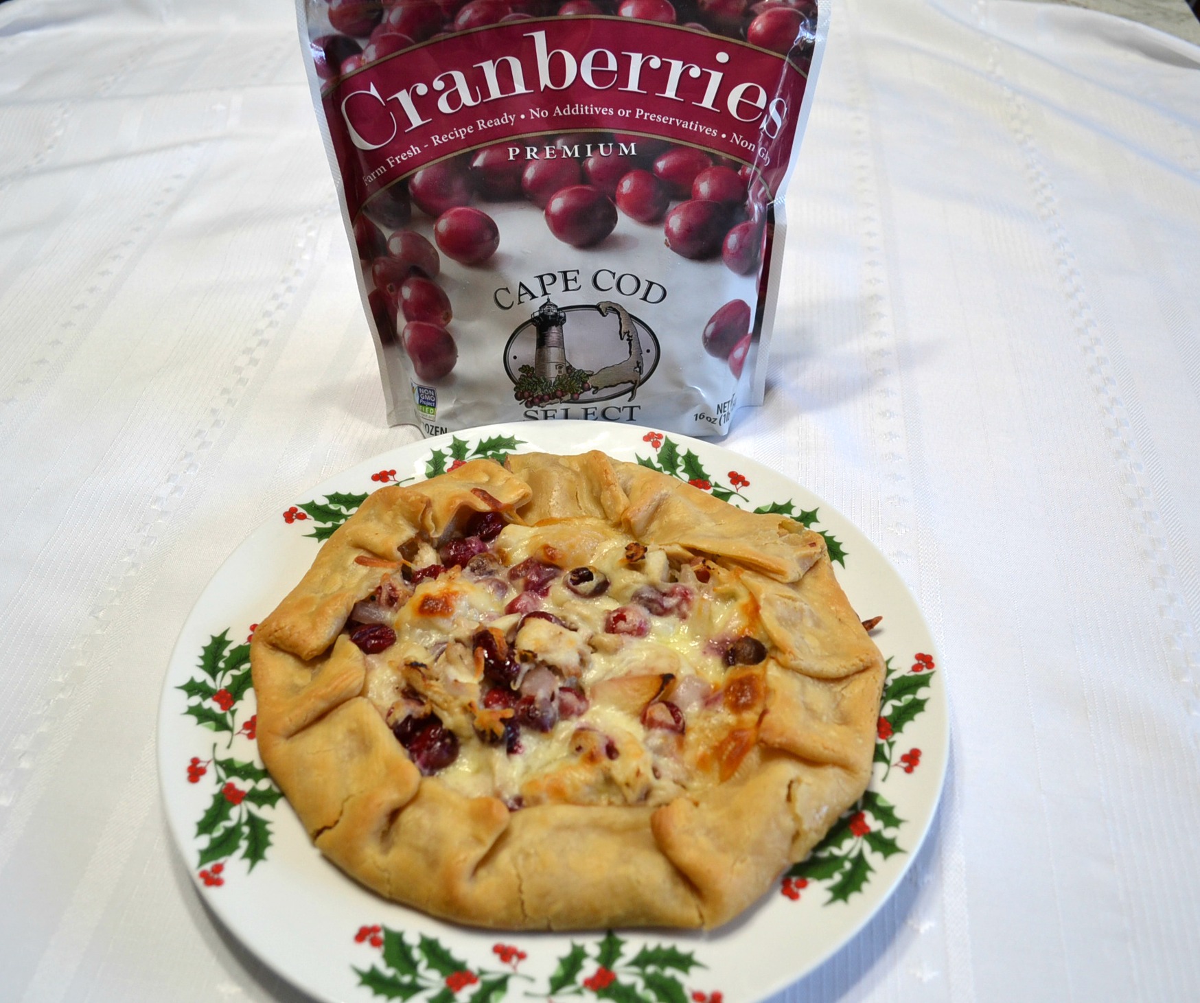 A savory recipe using Cape Cod Select Premium Frozen Cranberries for the holiday blogger challenge.
