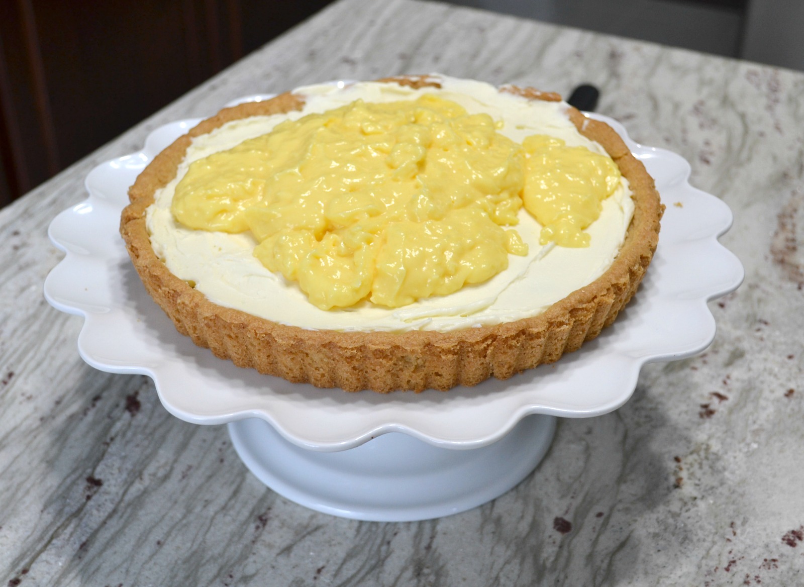 Raspberry Mascarpone Coconut Cream tart is an easy, elegant dessert to serve to your Valentine. 