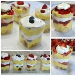 Punch Bowl Cake Cups are a delicious variation to the original punch bowl cake. Made in parfait cups for an easier dessert to enjoy.