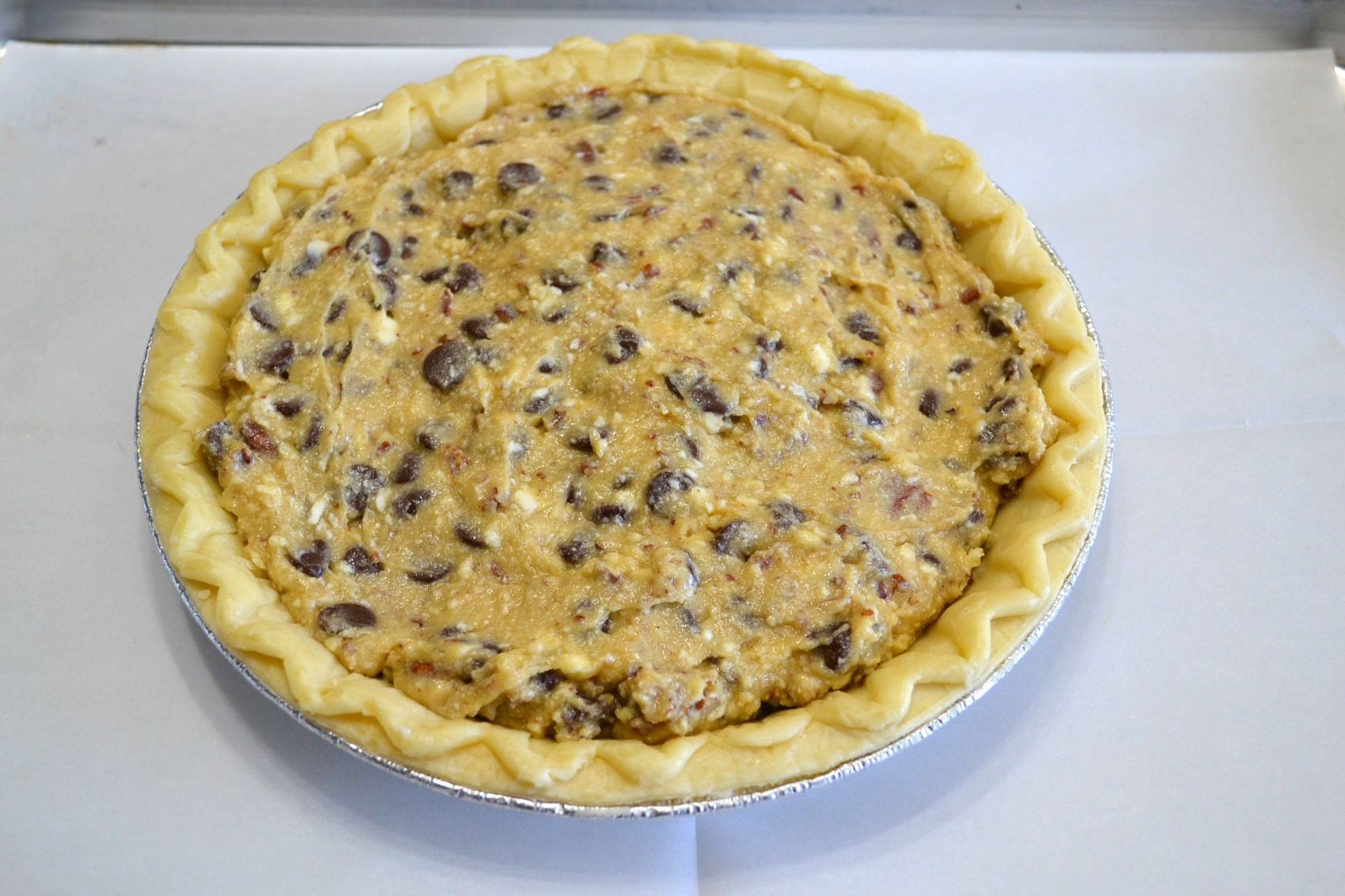 This Toll House Pie is a delicious and easy to make retro dessert.