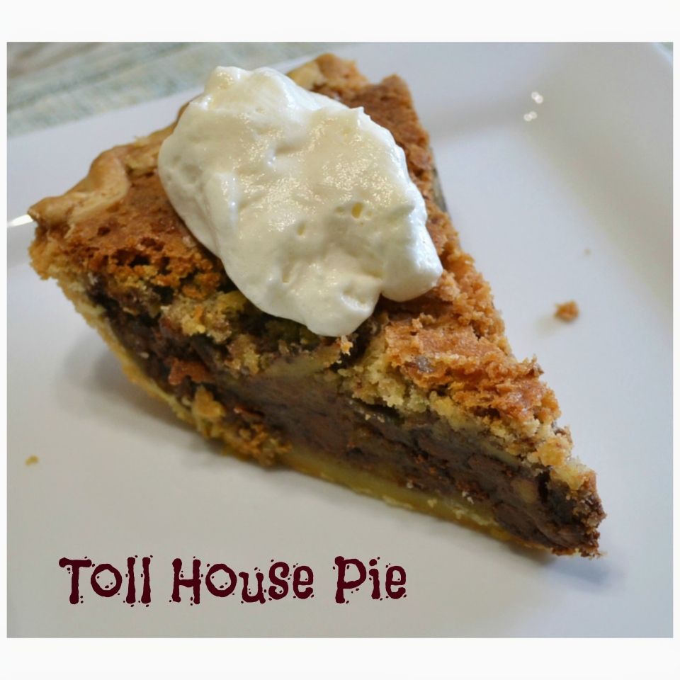 This Toll House Pie is a delicious and easy to make retro dessert. 