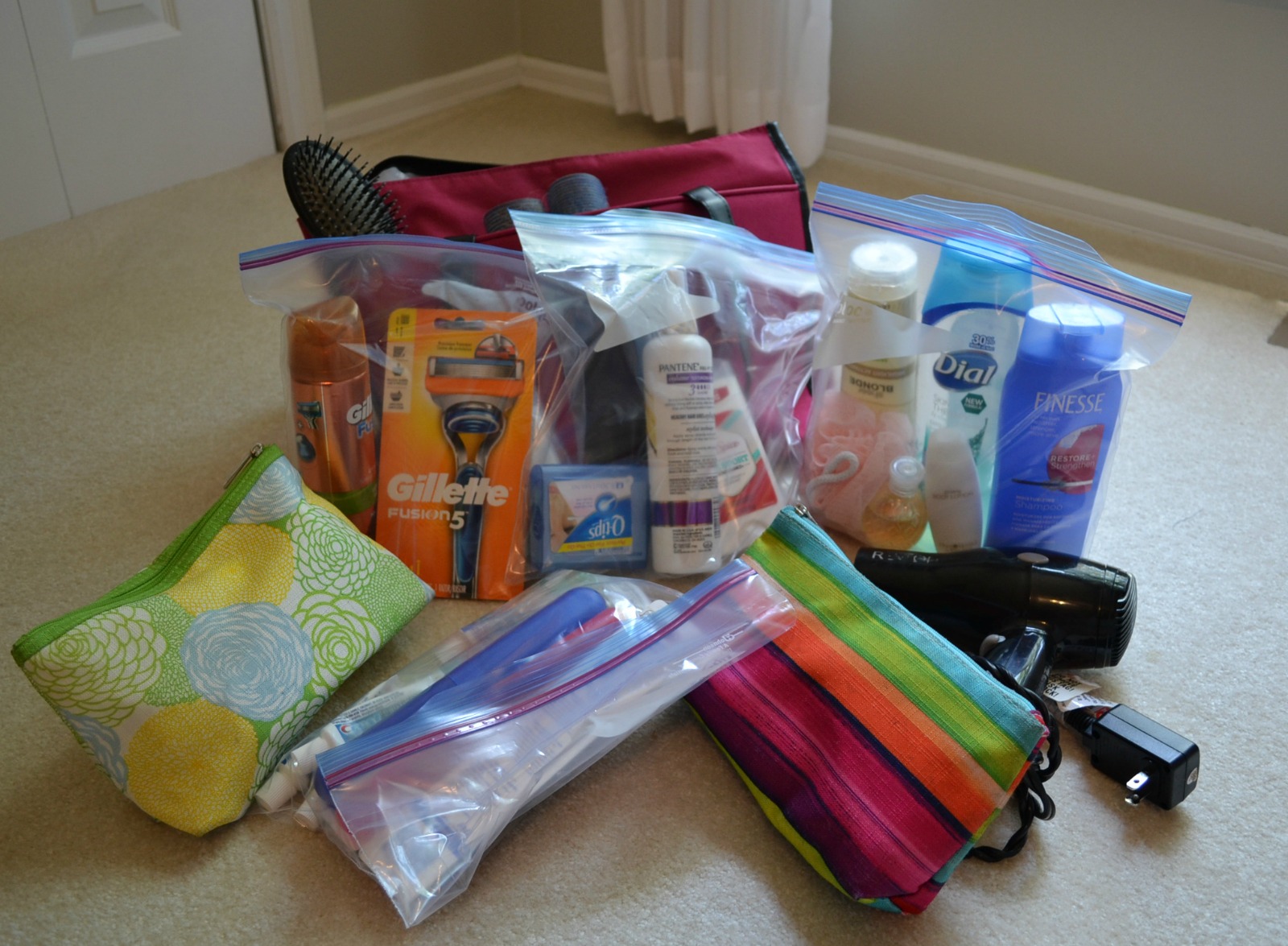 An organized system on packing for a road trip that will make your vacation go so much smoother.