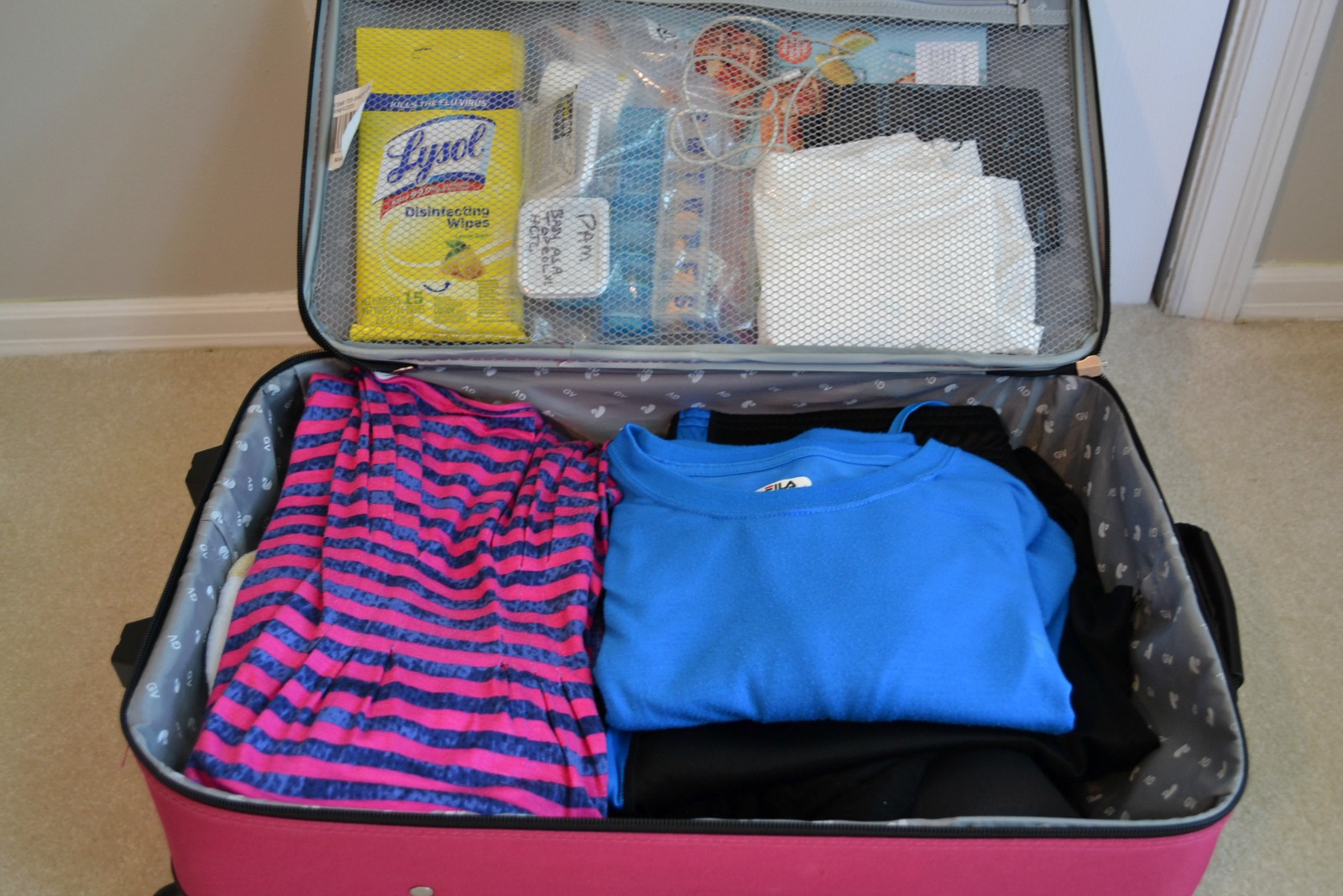 An organized system on packing for a road trip that will make your vacation go so much smoother.