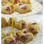 Raspberry White Chocolate Bars are a decadent, easy to make summertime dessert.