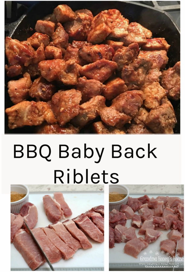  This recipe for BBQ Baby Back Riblets are moist and delicious. Seasoned with a homemade rub and topped with a homemade BBQ sauce.