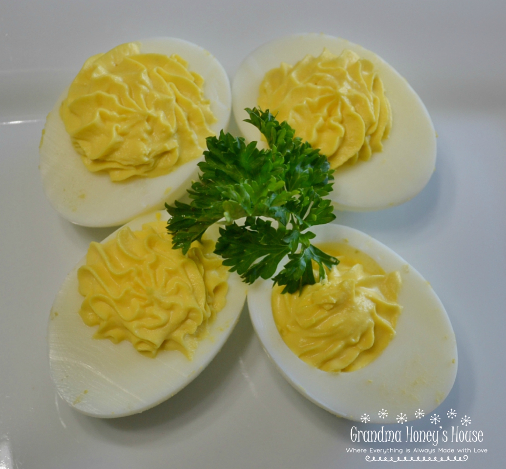 deviled eggs