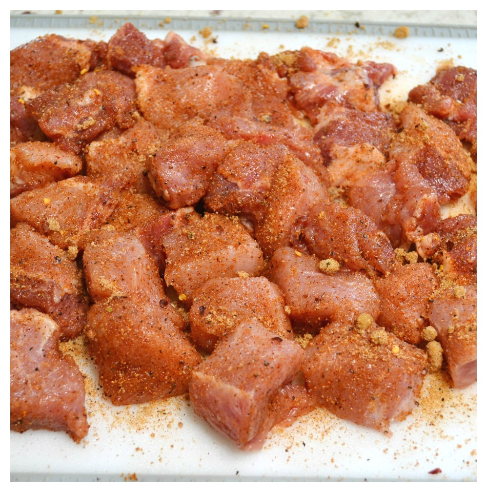 Moist, tender, BBQ Baby Back Riblets rubbed with a homemade rub, and simmered in homemade BBQ sauce.