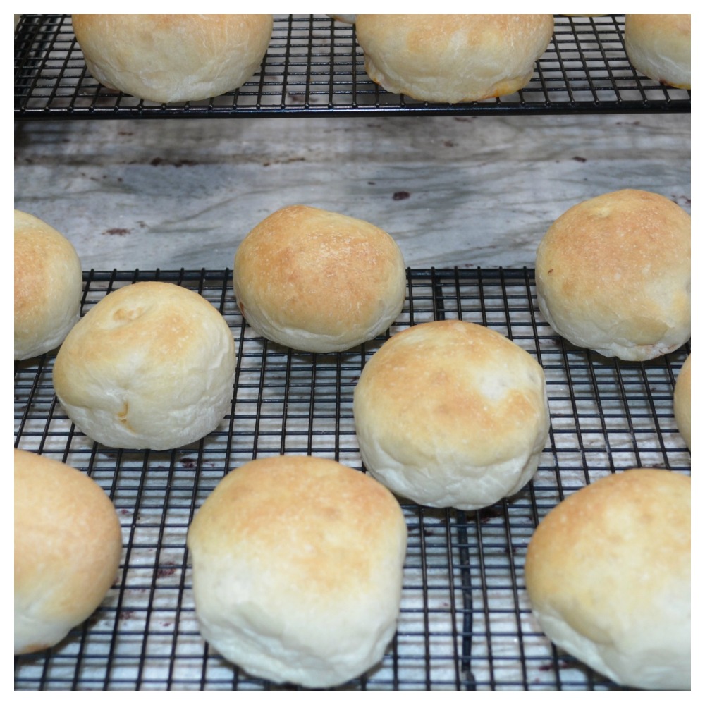 Pepperoni rolls are a WV food tradition to serve at any parties or sporting events. Pepperoni slices baked in a warm bread.