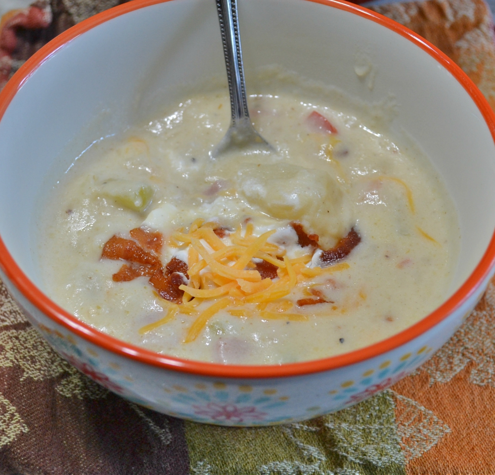 Potato Soup recipes to warm you on a cool fall day. 