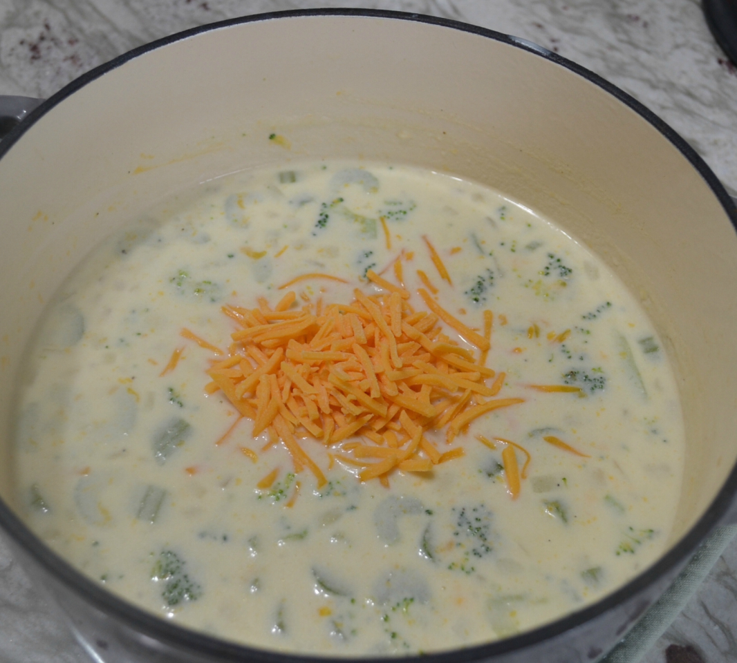 Great recipe for Potato Ham Broccoli Cheddar Soup to enjoy on cold winter days