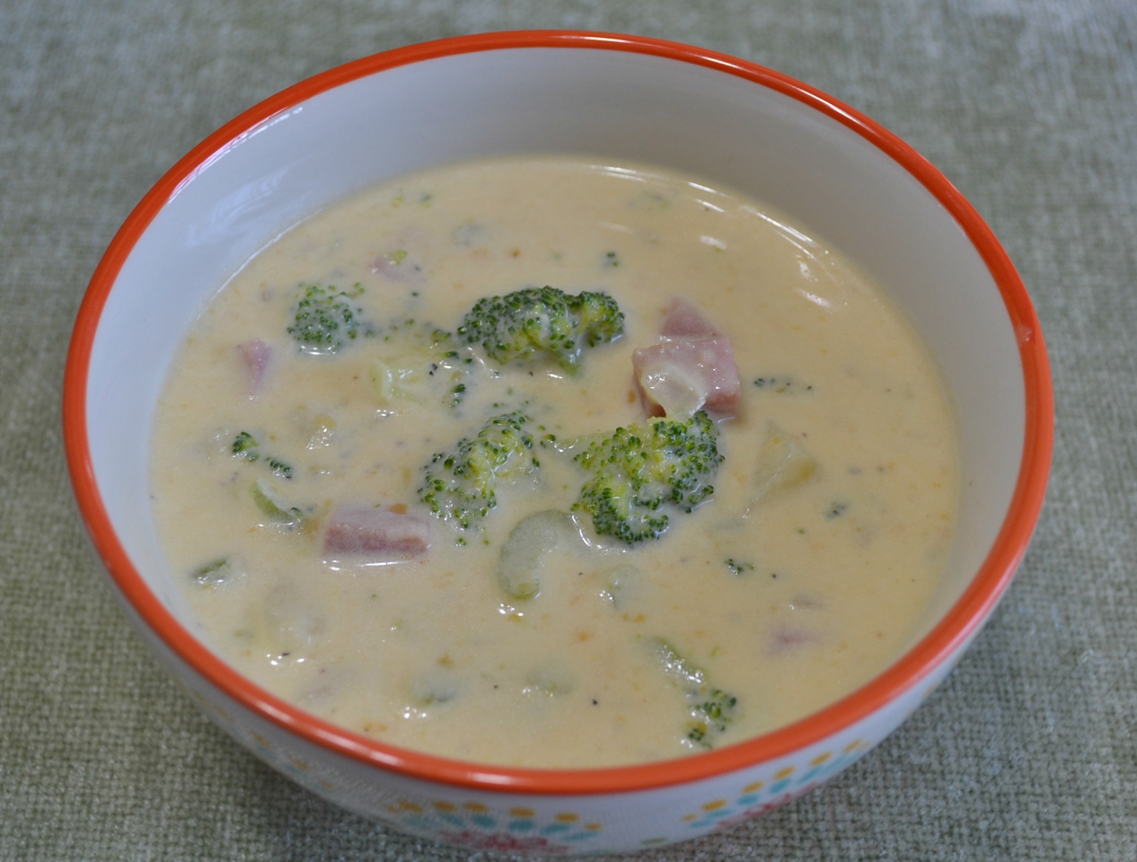 Great recipe for Potato Ham Broccoli Cheddar Soup to enjoy on cold winter days