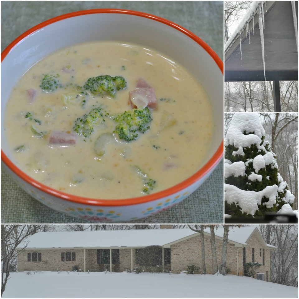 Great recipe for Potato Ham Broccoli Cheddar Soup to enjoy on cold winter days.