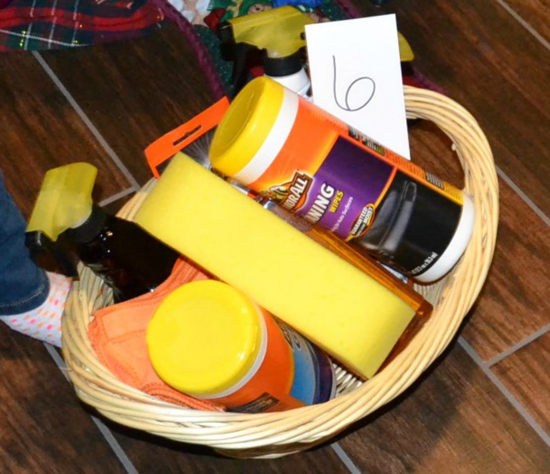 The Christmas Basket Game is a fun tradition of creating themed baskets.