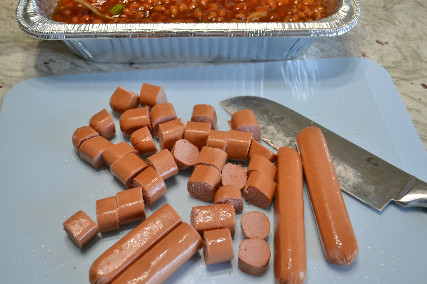 Baked beans and Wieners are a perfect side dish for any cook-out or summertime party.