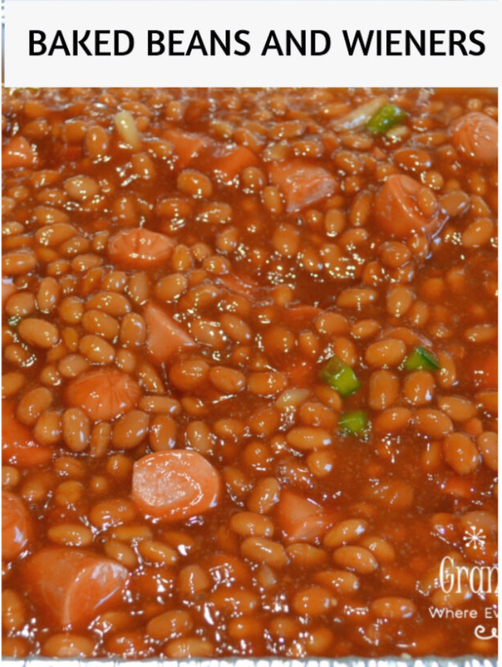 This recipe for Baked Beans and Wieners is a classic, crowd-pleasing dish that's perfect&nbsp; for upcoming cook-outs, picnics, and summer parties. Canned pork 'n beans are dressed up with sliced beef wieners, onions, peppers, ketchup and brown sugar then baked until bubbly.