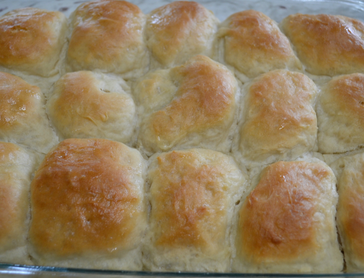 Sam's Homemade Hot Rolls are an old family recipe that makes the best hot rolls ever.