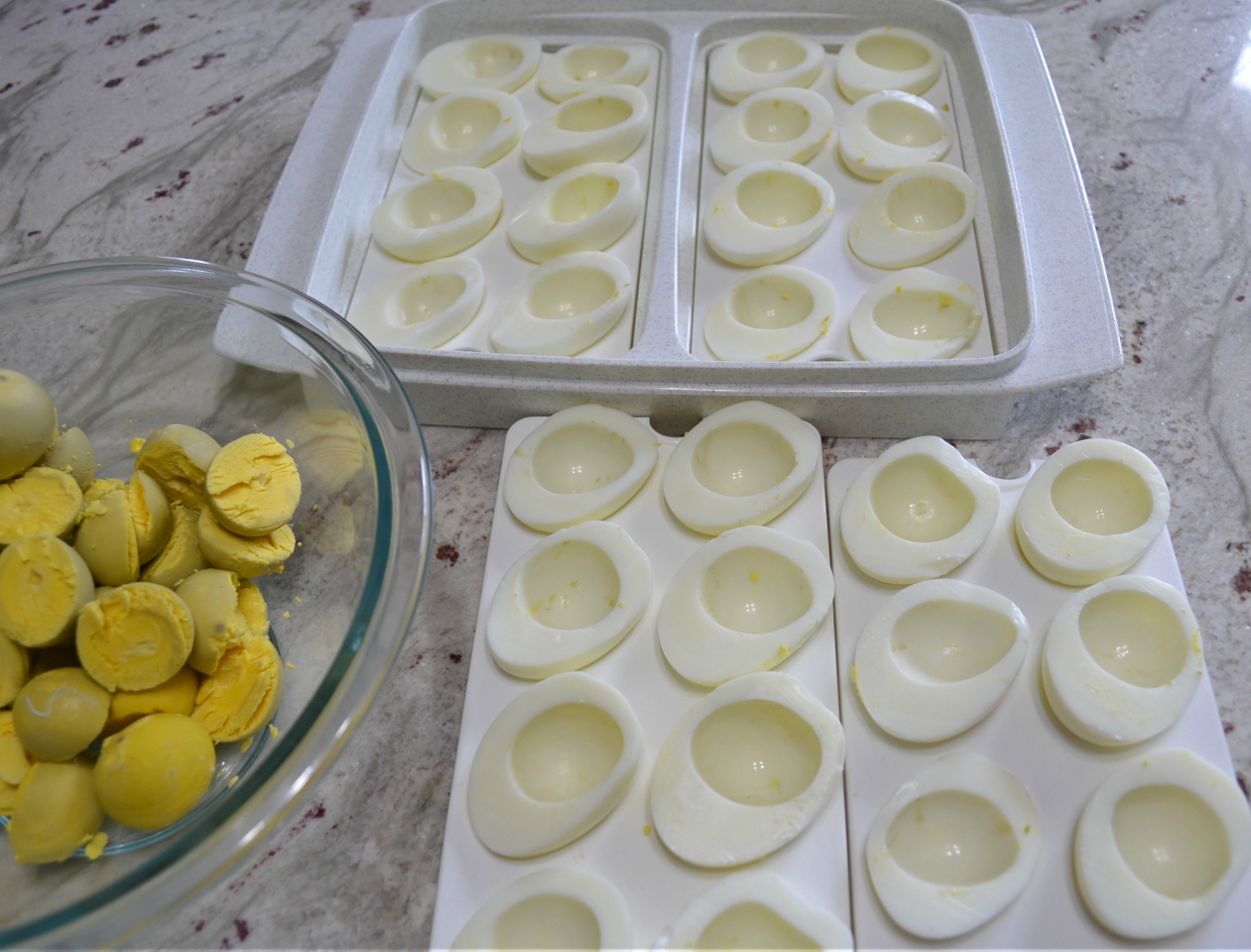 A basic Deviled Eggs recipe that is so simple and delicious.