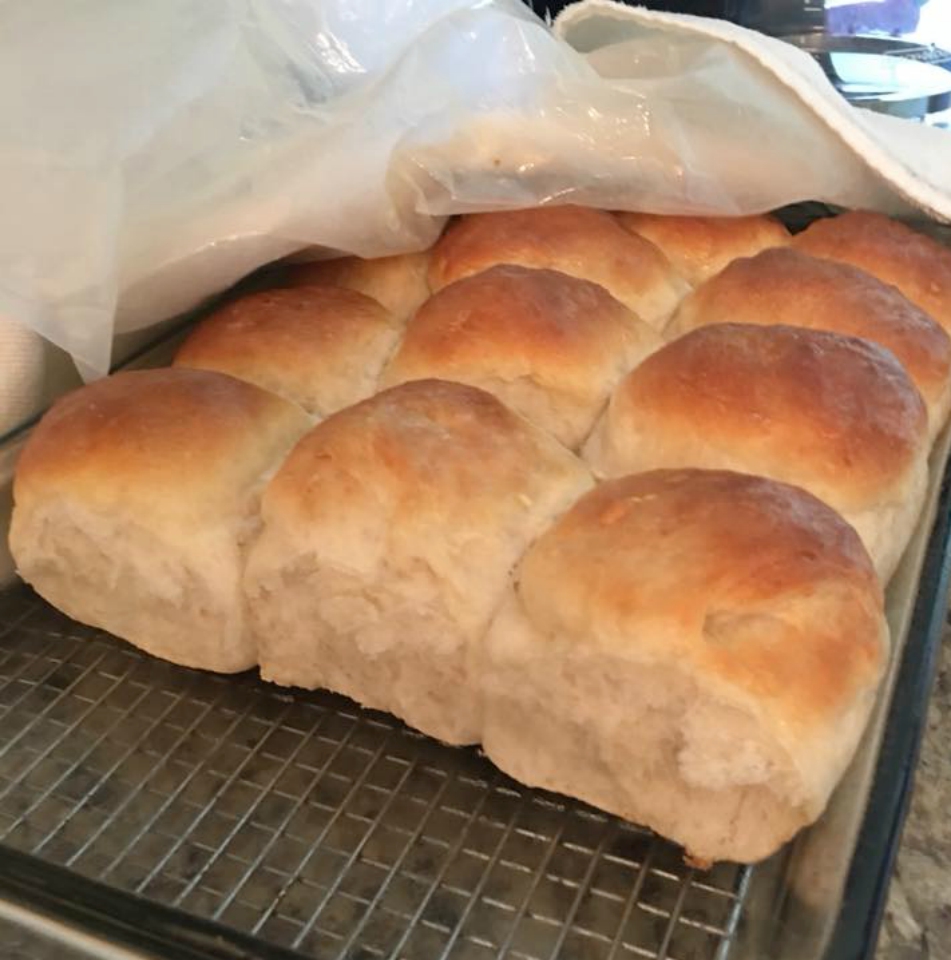 Sam's Homemade Hot Rolls are an old family recipe that makes the best hot rolls ever.