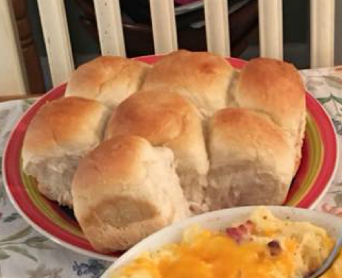 Sam's Homemade Hot Rolls are an old family recipe that makes the best hot rolls ever.