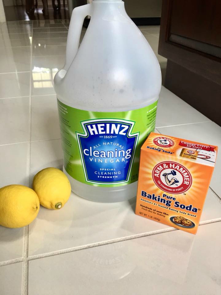 How to Clean Grout  Two Ingredient DIY Grout Cleaner - Lemons