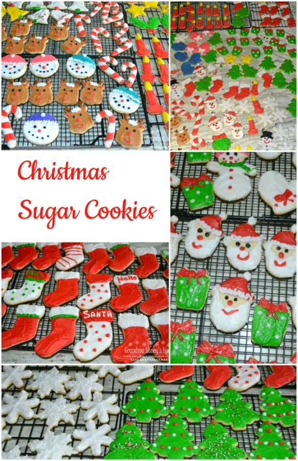 These decorated Christmas Sugar Cookies are an old time recipe that is so easy to make, delicious, and perfect for your holidays.