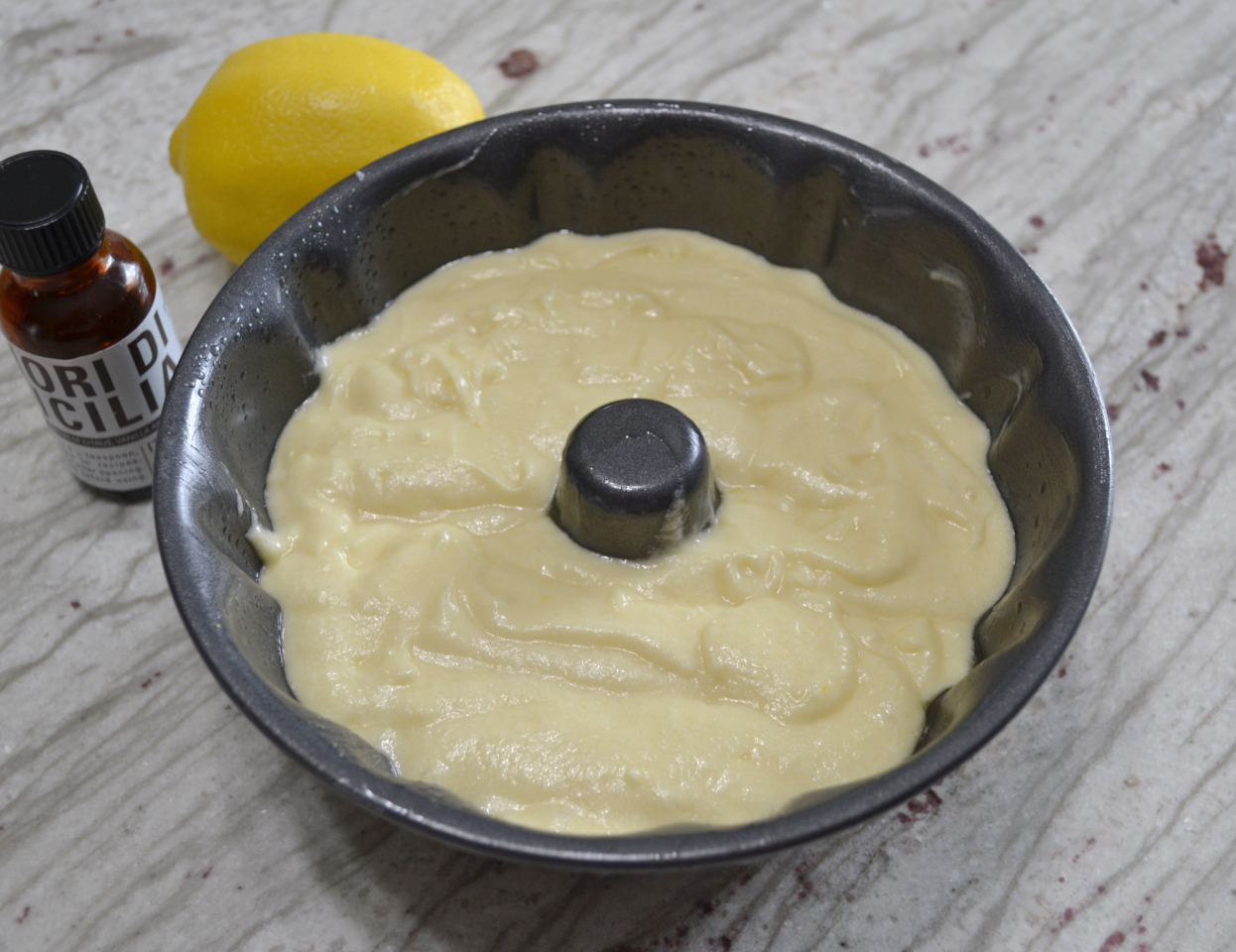 Mini Citrus Bundt Cake with Lemon Curd and Raspberry Sauce is a perfect small dessert with lots of big flavor.