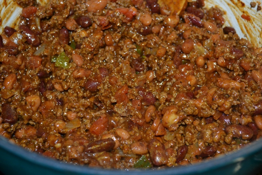 SPICY BEEF AND 3 BEAN CHILI - GRANDMA HONEY'S HOUSE