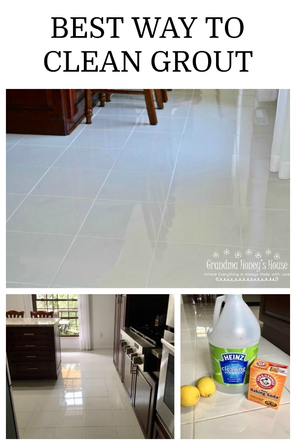Sharing this homemade solution and step by step method for the best way to clean grout. Results are amazing. 