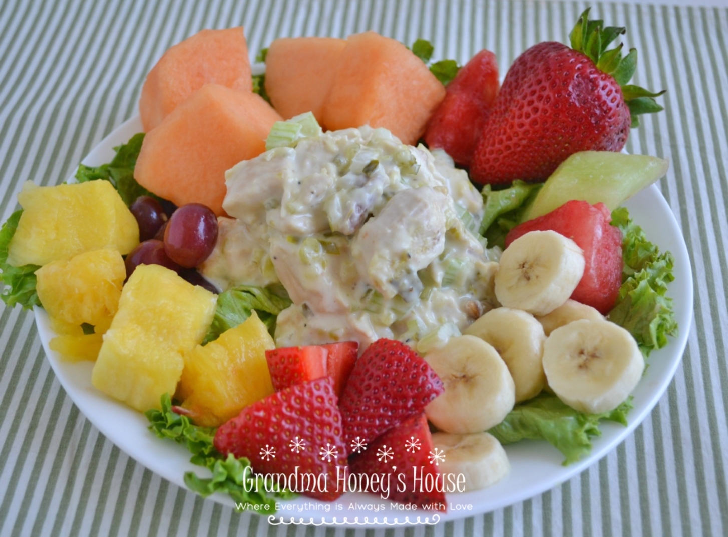 Honey Pecan Rotisserie Chciken Salad is delicious, easy to make and perfect for hot summer days.