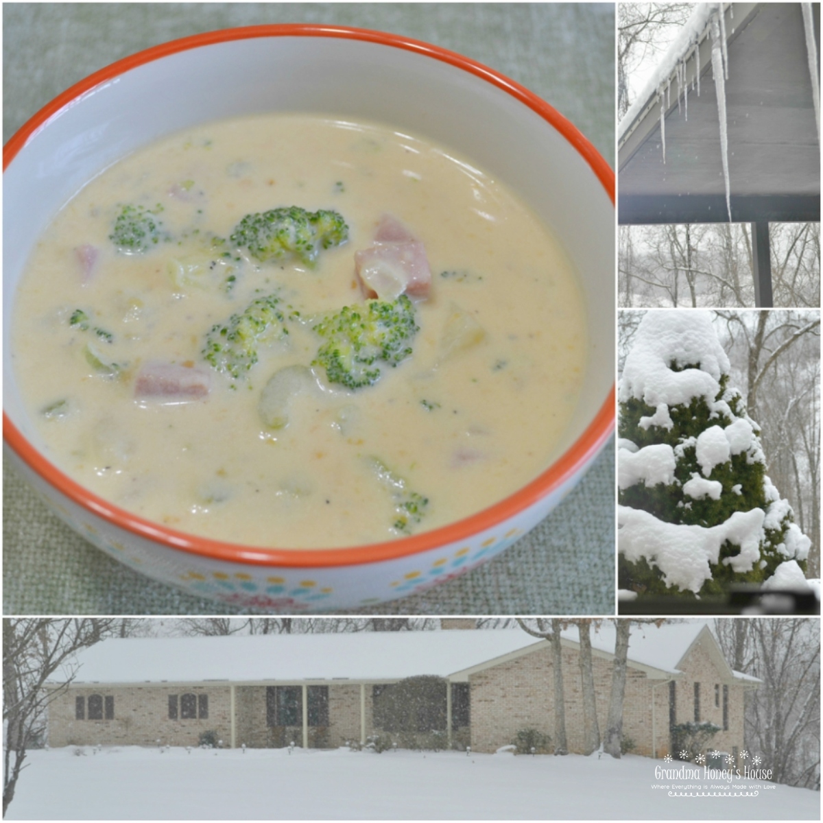 Great recipe for Potato Ham Broccoli Cheddar Soup to enjoy on cold winter days.