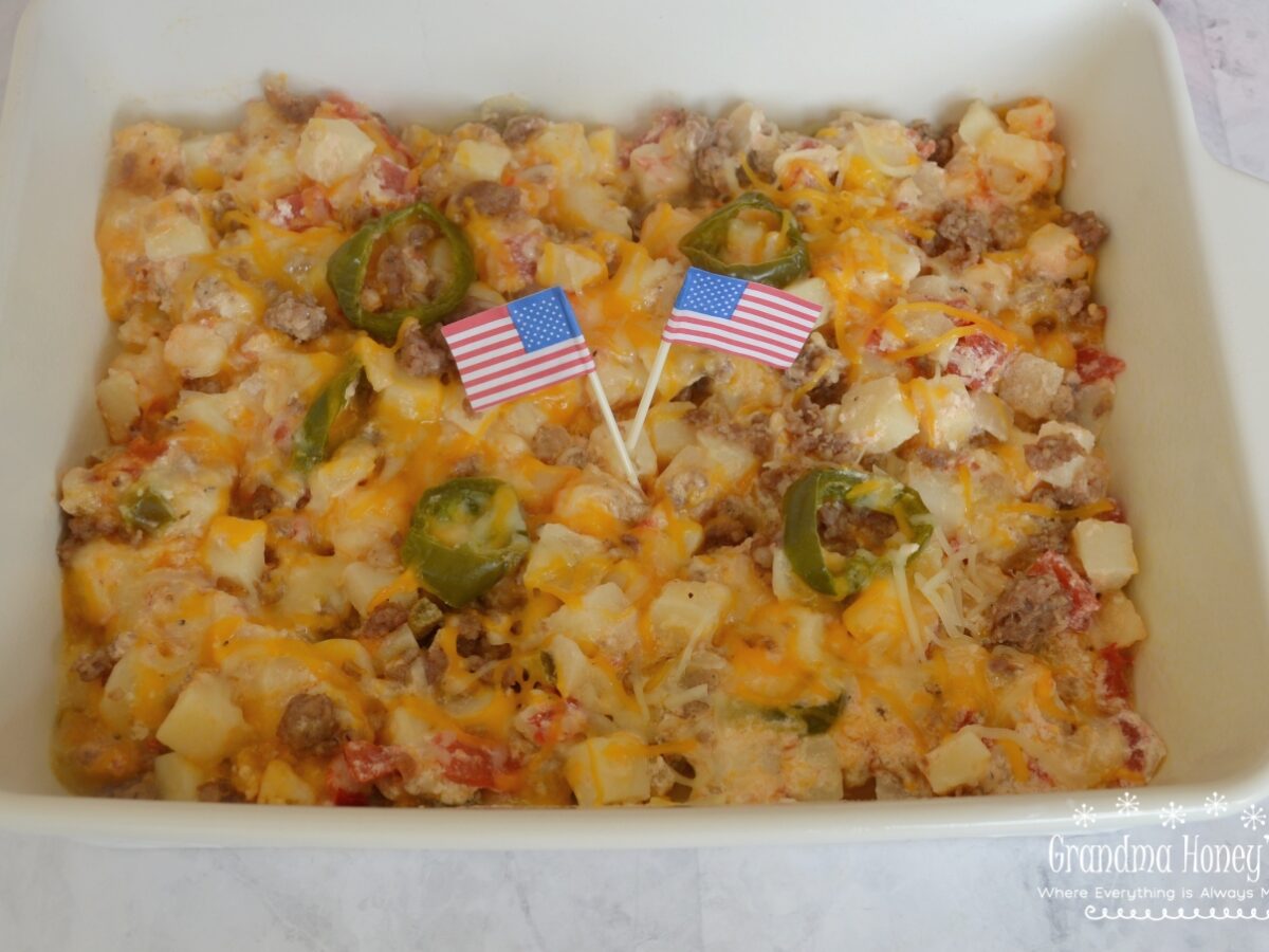 FIRECRACKER POTATO CASSEROLE - GRANDMA HONEY'S HOUSE