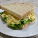 Egg Salad Sandwiches, a quick and easy sandwich with boiled, chopped eggs, in a tangy sauce.